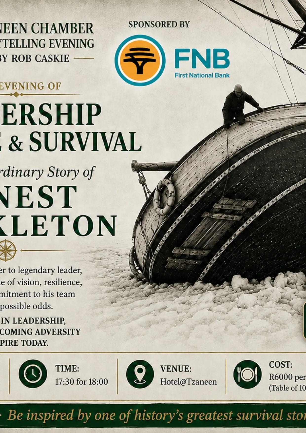 Leadership, Courage & Survival with Rob Caskie
